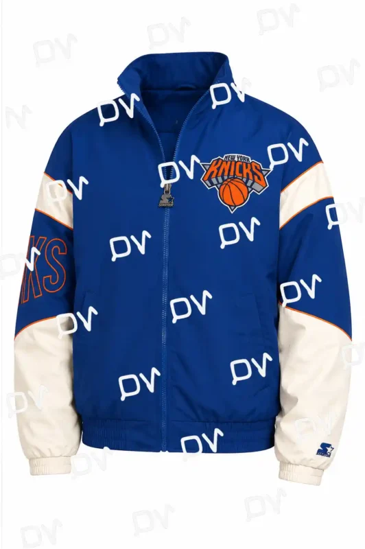 NY Knicks The Gust Royal Full-Zip Hoodie
