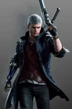 Nero Devil May Cry 5 Denim Coat with Hood