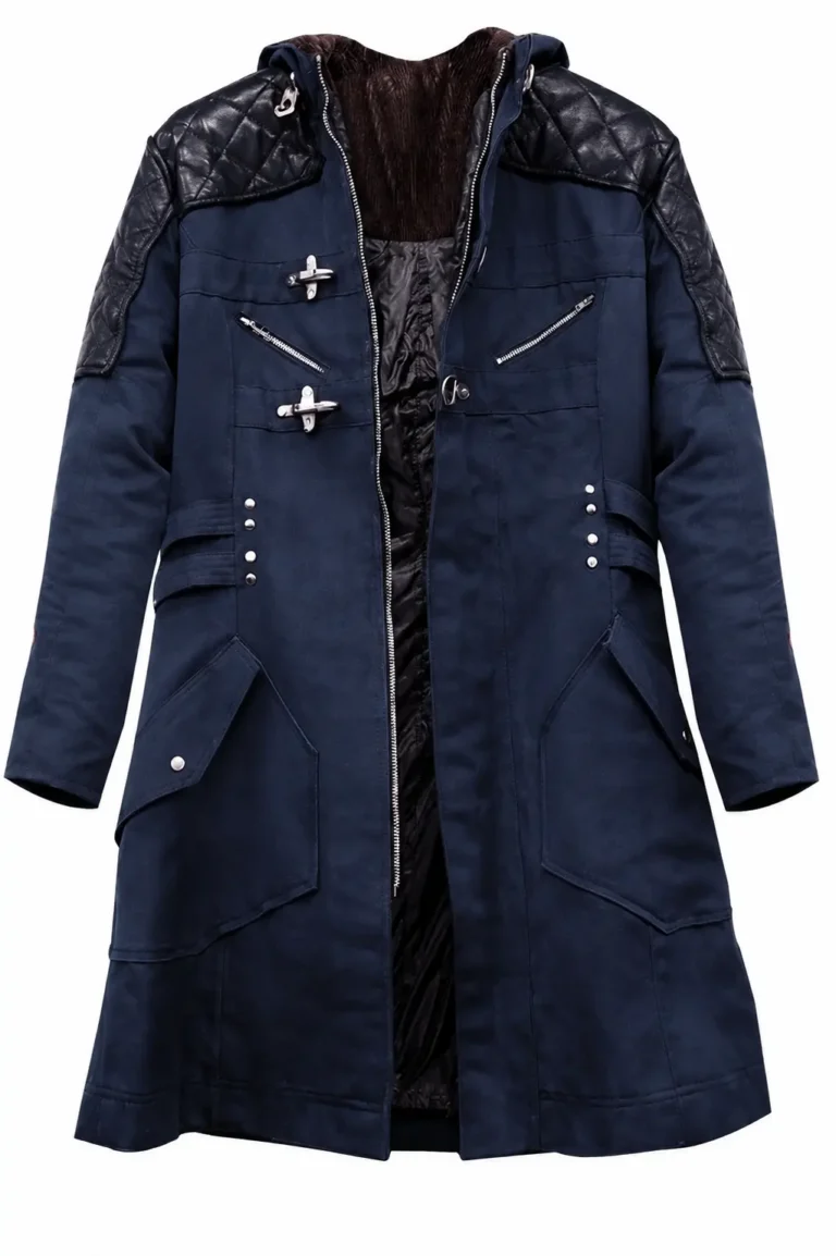 Nero Devil May Cry 5 Denim Coat with Hood On Sale