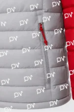 Ohio State Buckeyes Double Blitz Full-Zip Red Gray Nylon Jacket