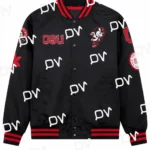 Ohio State Buckeyes Double Clutch Lightweight Black Satin Jacket