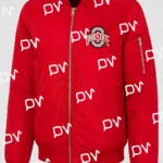 Ohio State Buckeyes Full-Zip Bomber Jacket
