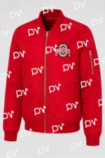 Ohio State Buckeyes Full-Zip Bomber Jacket