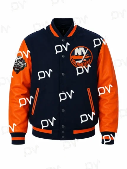 Patrick Roy NY Islanders Varsity Jacket