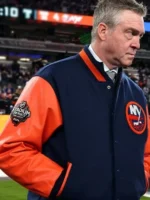 Patrick Roy NY Islanders Varsity Jacket On Sale
