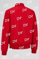 Red Ohio State Buckeyes Bomber Full-Zip Nylon Jacket