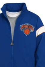 Royal New York Knicks The Gust Full-Zip Hoodie Jacket