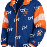 Royal Orange NY Mets Legacy Lightweight Hooded Jacket