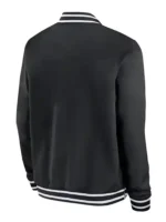 Team USA Olympic Full-Zip Black Bomber Jacket