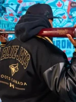50th Anniversary Roots Blue Jays Varsity Jacket On Sale