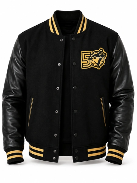 50th Anniversary Roots Blue Jays Varsity Jacket