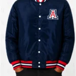 Arizona Wildcats Script Navy Retro Bomber Jacket