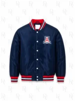 Buy Arizona Wildcats Script Navy Retro Bomber Jacket