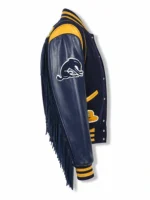 Buy MOTHER Fringe Team Spirit Varsity Jacket