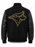 Buy Toronto Blue Jays Black and Gold Varsity Jacket