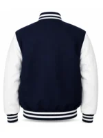 Buy Toronto Blue Jays Logo Navy and White Varsity Jacket