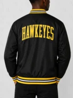 Iowa Hawkeyes Arched Collegiate Varsity Jacket
