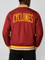 Iowa State Cyclones Arched Collegiate Varsity Jacket