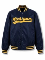 Michigan Wolverines A-Game Navy Jacket