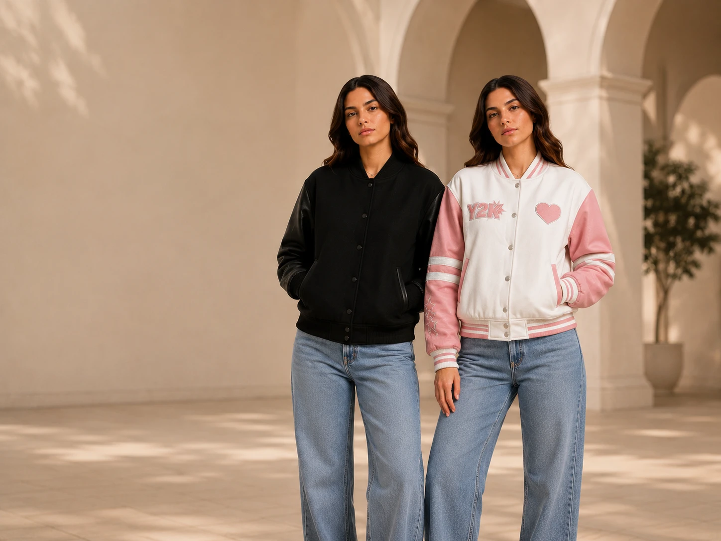 Women's premium varsity jackets collection