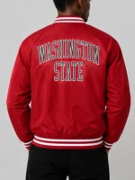 Washington State Cougars Arched NCAA Varsity Jacket