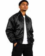 Victory Tour 5 1984 Michael Jackson Bomber Jacket Frontside Potrait