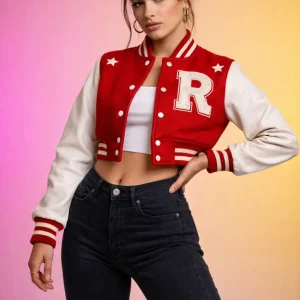 CROPPED VARSITY JACKETS