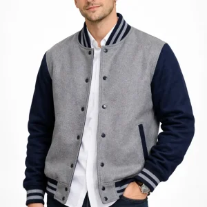 PLAIN VARSITY JACKETS